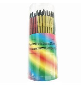 WATER COLOR PAINT BRUSHES 144 PACK