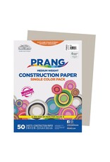 HEAVYWEIGHT CONSTRUCTION PAPER : GRAY - 9x12 - 50 PC