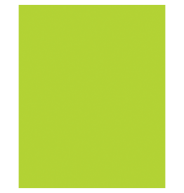 DIXON BRAND OAK TAG: 22x28, FLUORESCENT  LIME GREEN