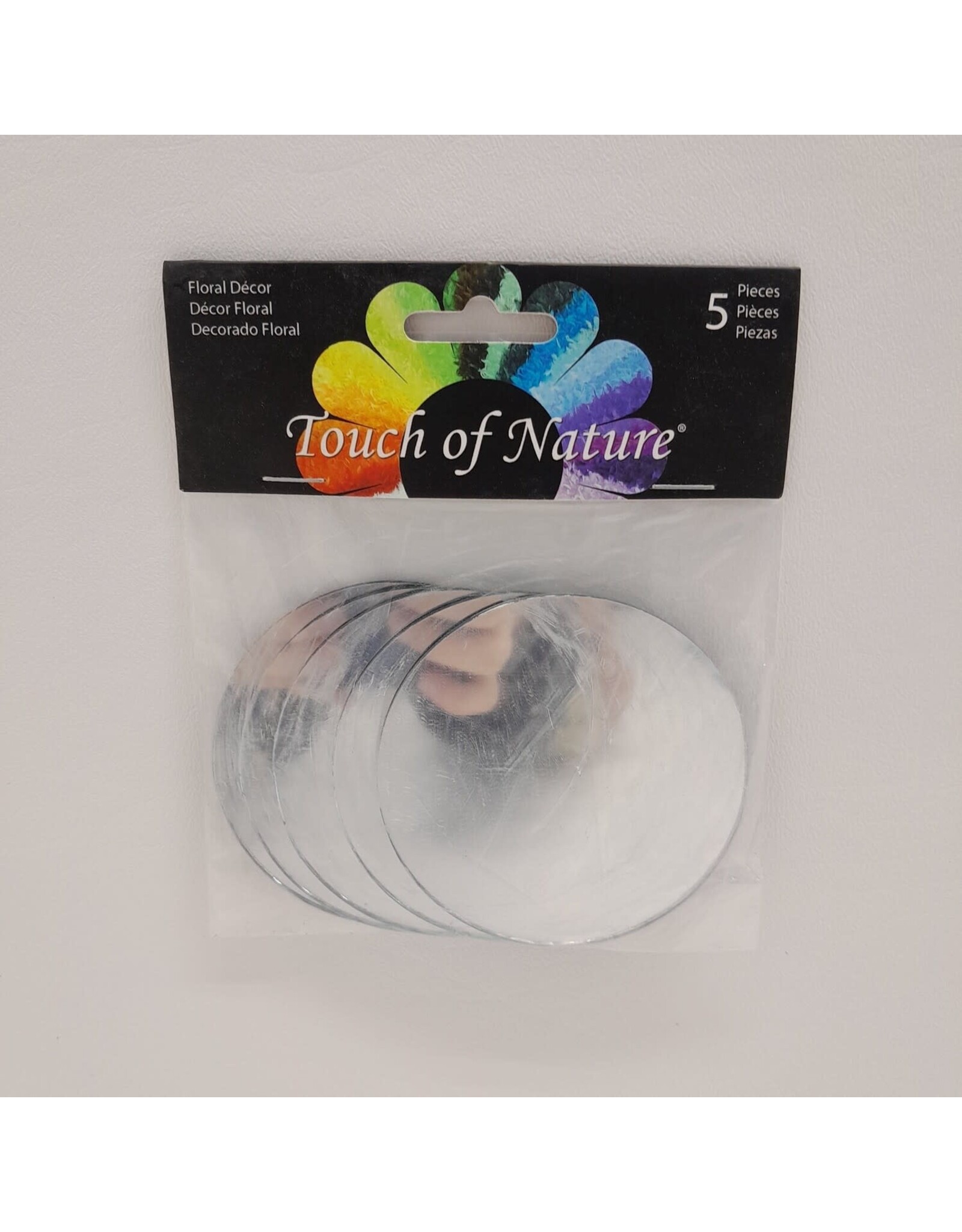 MIRROR: 3"  ROUND 5 PACK