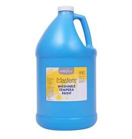WASHABLE TEMPERA PAINT GALLON - LIGHT BLUE
