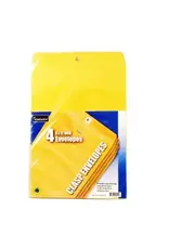 MANILA  ENVELOPES CLASP  9x12 - 4 PACK