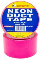 DUCT TAPE:  2" x 10 YARDS -  NEON FLUORESCENT PINK