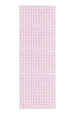 RHINESTONE STICKER: 6MM LIGHT PINK 504 PACK