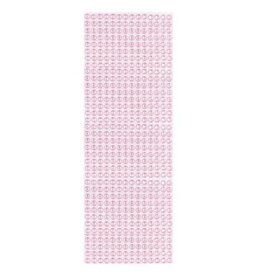 RHINESTONE STICKER: 6MM LIGHT PINK 504 PACK