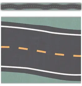 STRAIGHT BORDER ROAD TRIP 3"X35"