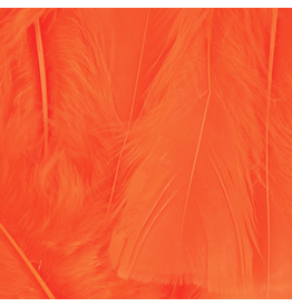 Feathers: Orange 14  GRAMS