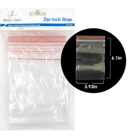 ZIP LOCK  BAGS  4"X6" - 40 PACK