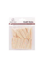 WOOD MATCH CRAFT STICKS 2" - 400 PACK