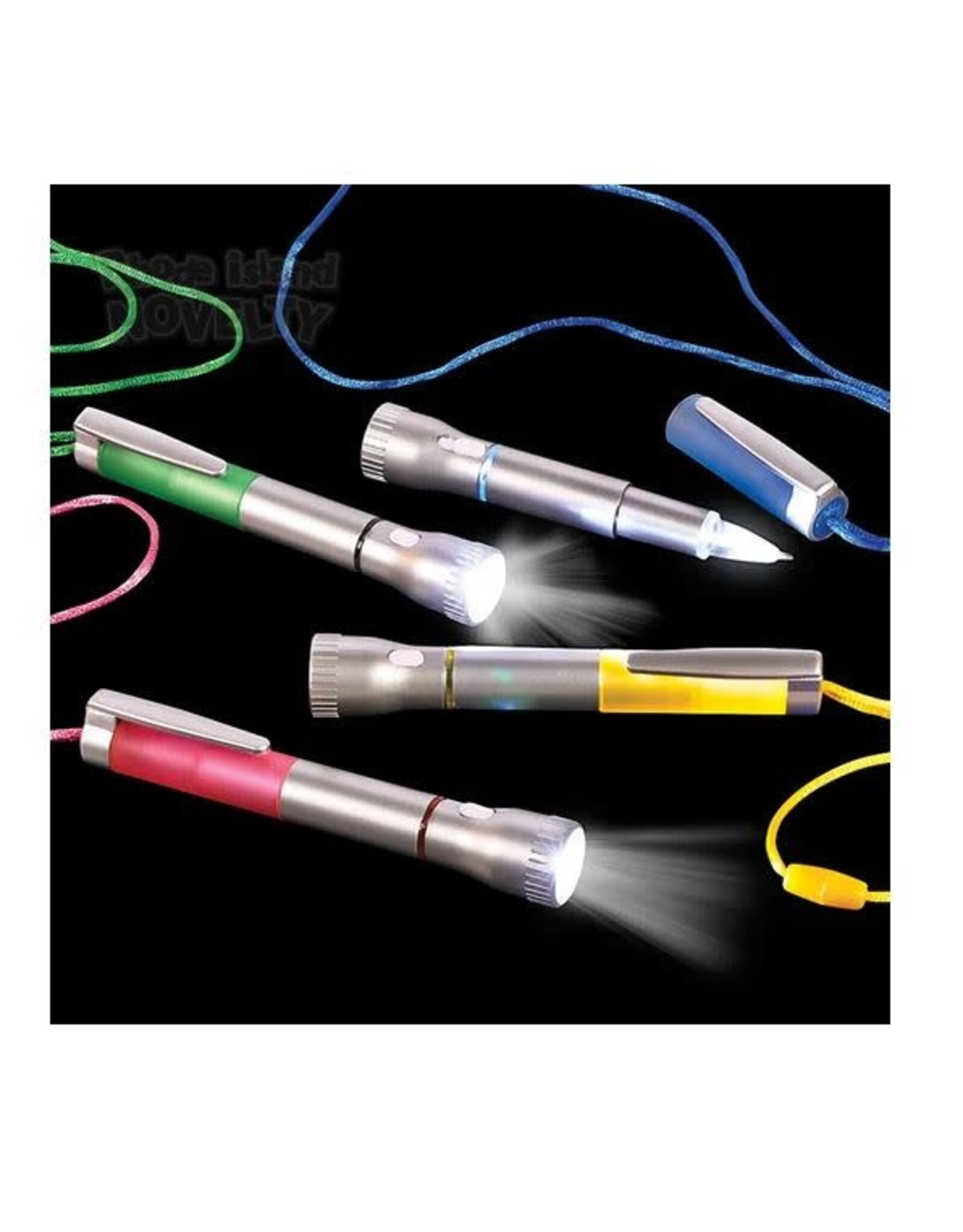 FLASHLIGHT PEN NECKLACE