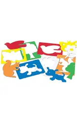 STENCIL: OUTDOOR THEME - 8.75"X6.75" - 6 PACK