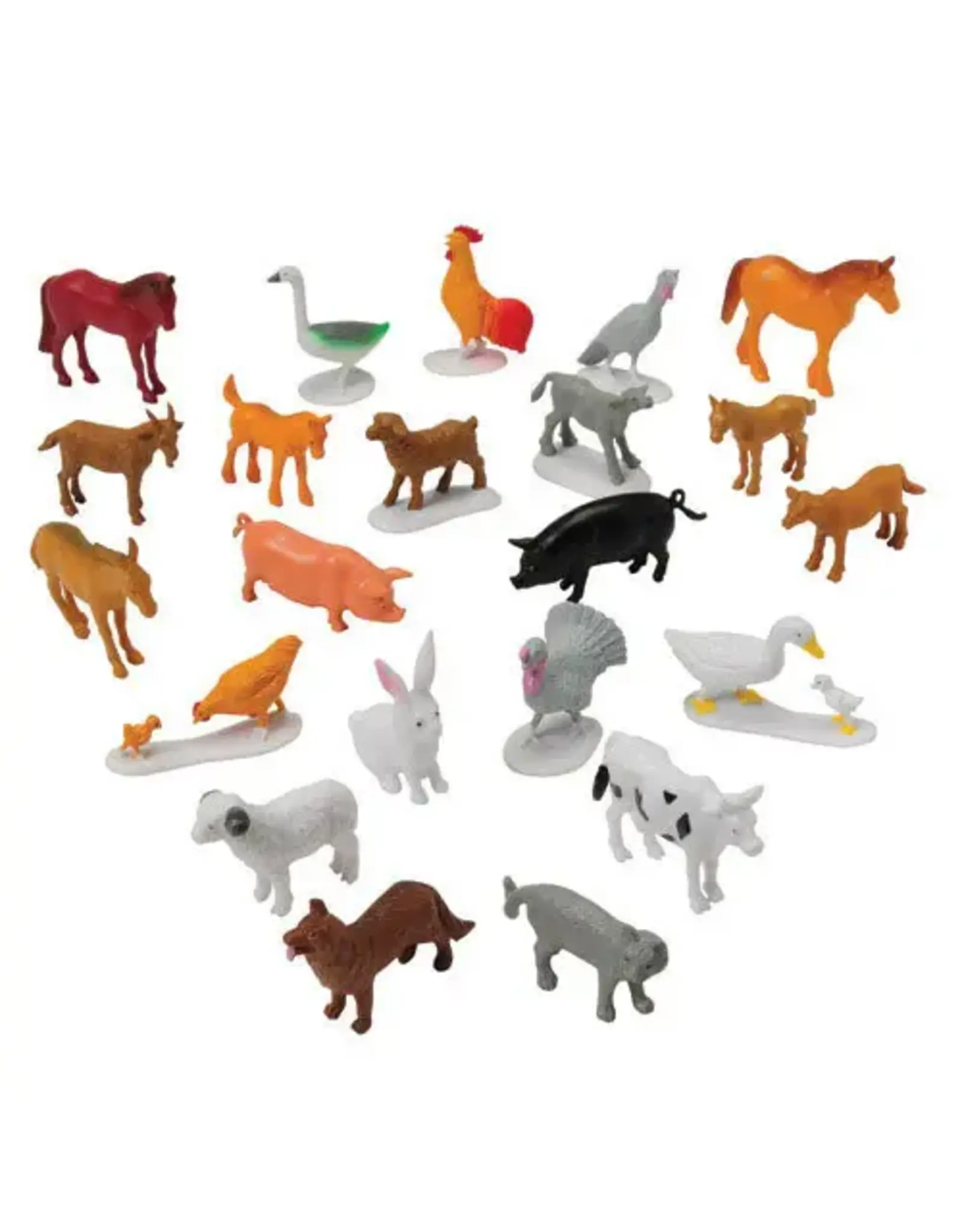 TOY FARM ANIMAL 2" - 108 PACK