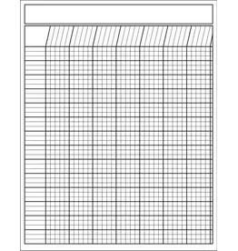 INCENTIVE  CHART VERTICAL: 22"X28"  WHITE