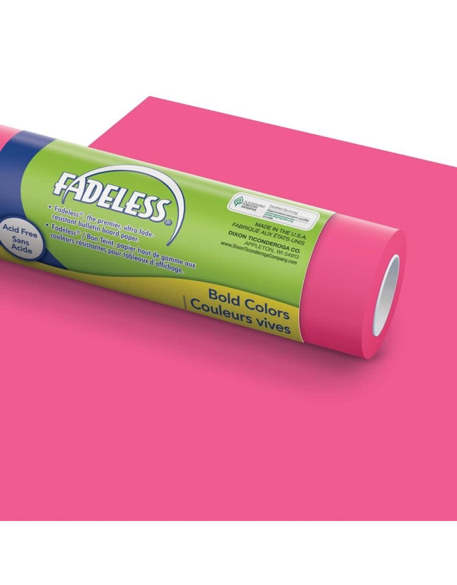 FADELESS BACKING PAPER 24" x 12' : MAGENTA