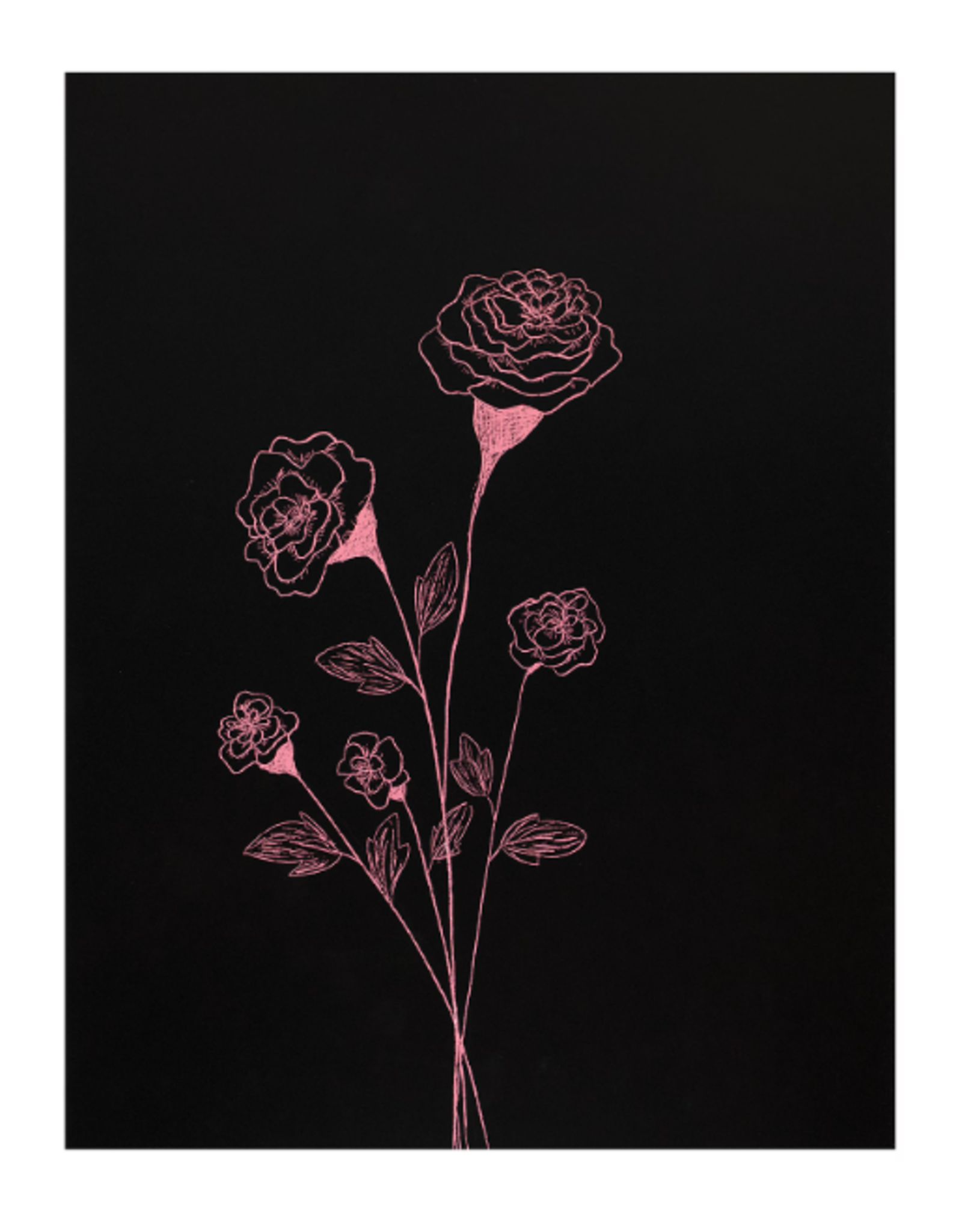 SCRATCH ART RAINBOW REVEAL PAPER 8.5"x11" -  10 SHEETS