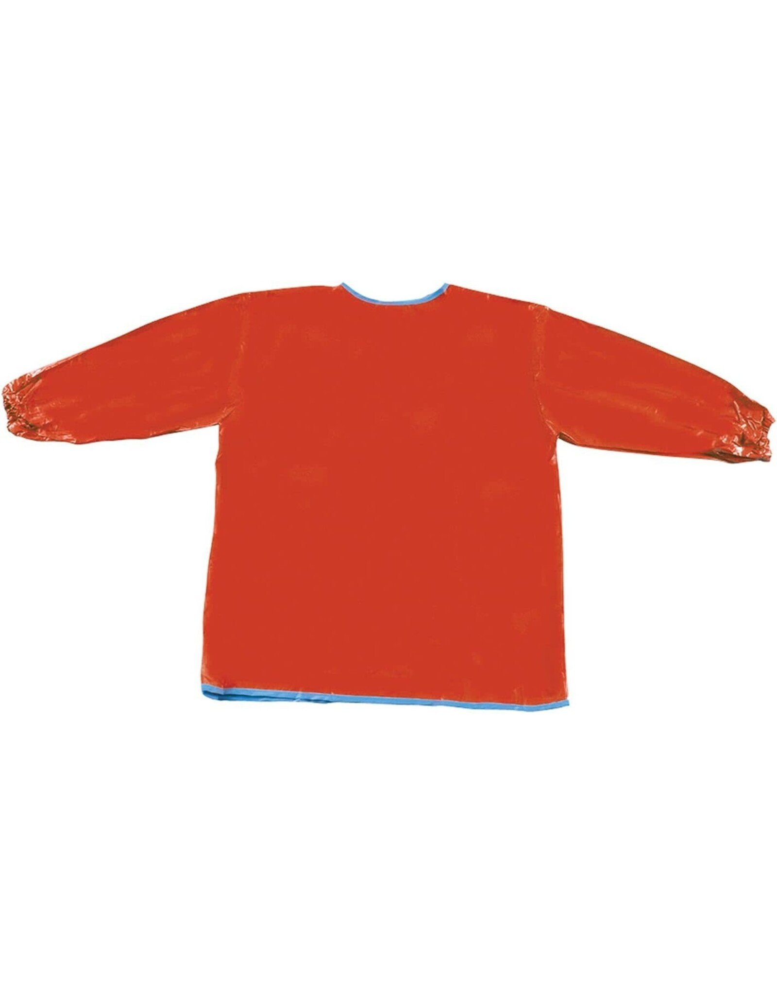LONG SLEEVE ART SMOCK RED AGES 3+
