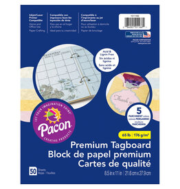 CARDSTOCK: 65LB 8 1/2"X11" ASSORTED PARCHMENT 50 SHEETS