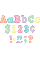 BOLD BLOCK READY LETTERS: PASTEL COLORS  4" COMBO PACK
