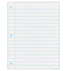 CHARTLET: DRY ERASE NOTEBOOK PAGE 17"X22"