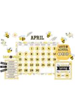 BULLETIN BOARD SET: BUZZING BEES CALENDAR