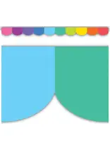 SCALLOPED DIE CUT BORDER COLORFUL 3"X35'