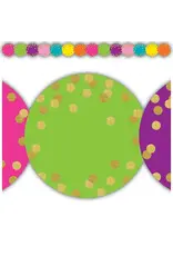 DIE CUT BORDER CONFETTI CIRCLES - 2 3/4"X35'