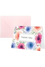 THANK YOU CARD WITH ENVELOPE 4"X6" - 20 PACK