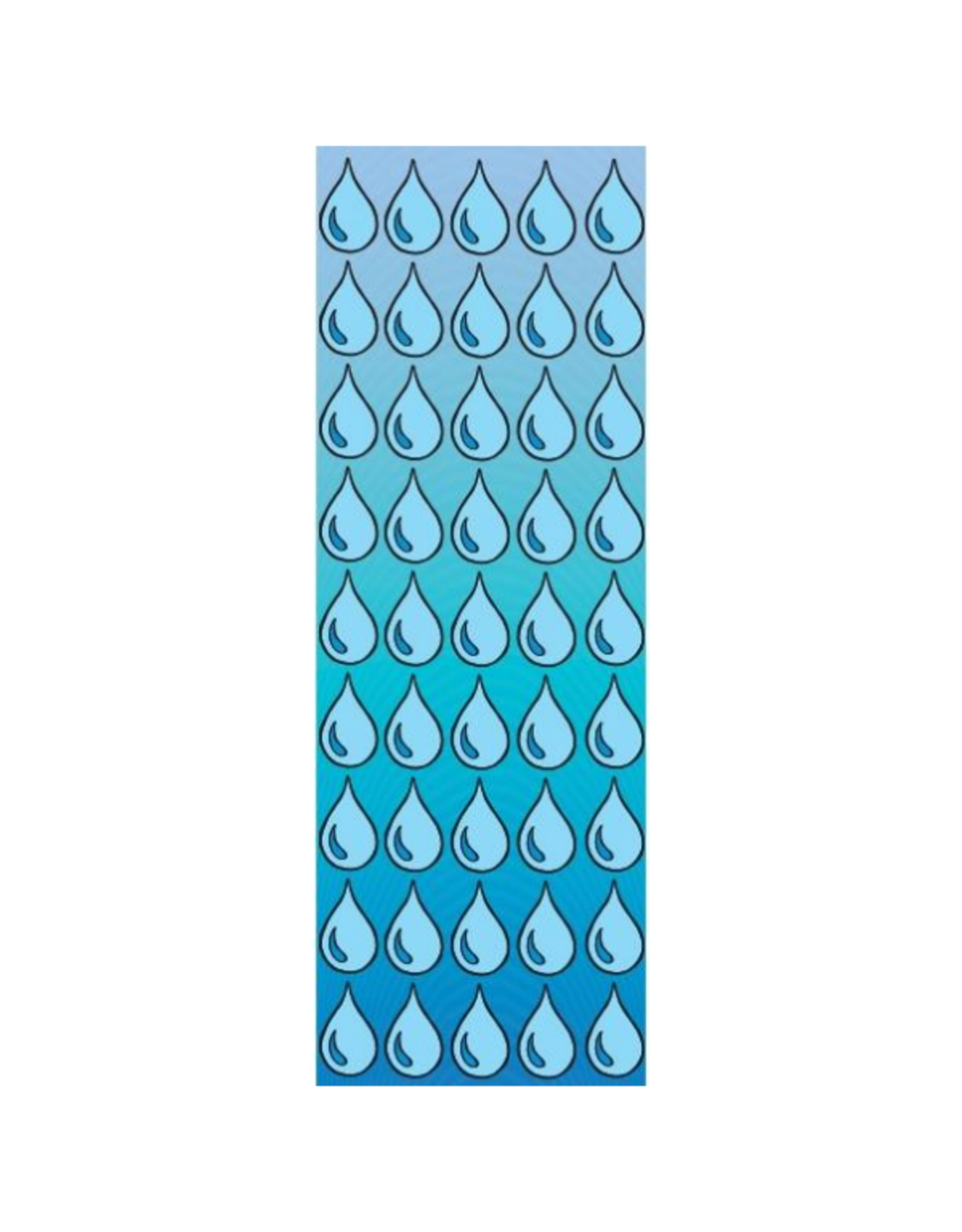 incento magic STICKERS: RAINDROP 3/4" - 6 SHEETS