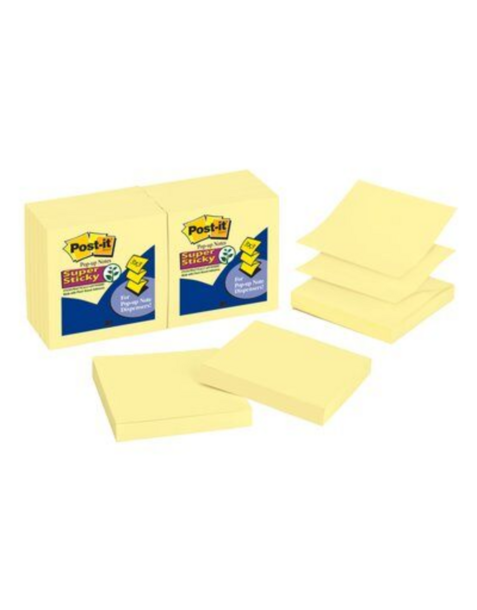 POST-IT POST IT POP-UP STICKY NOTES 3x3 - 100 SHEETS