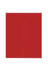 2 POCKET PAPER FOLDER - RED
