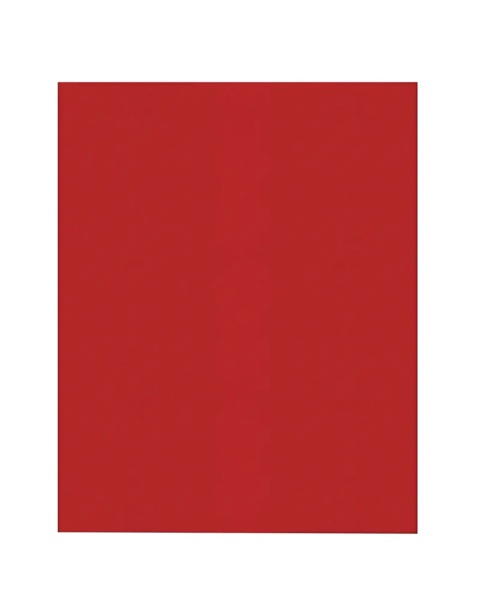2 POCKET PAPER FOLDER - RED