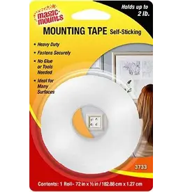 FOAM MOUNTING TAPE  1/2"x72"