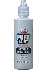 TULIP FABRIC PAINT: METALLIC SILVER 4OZ
