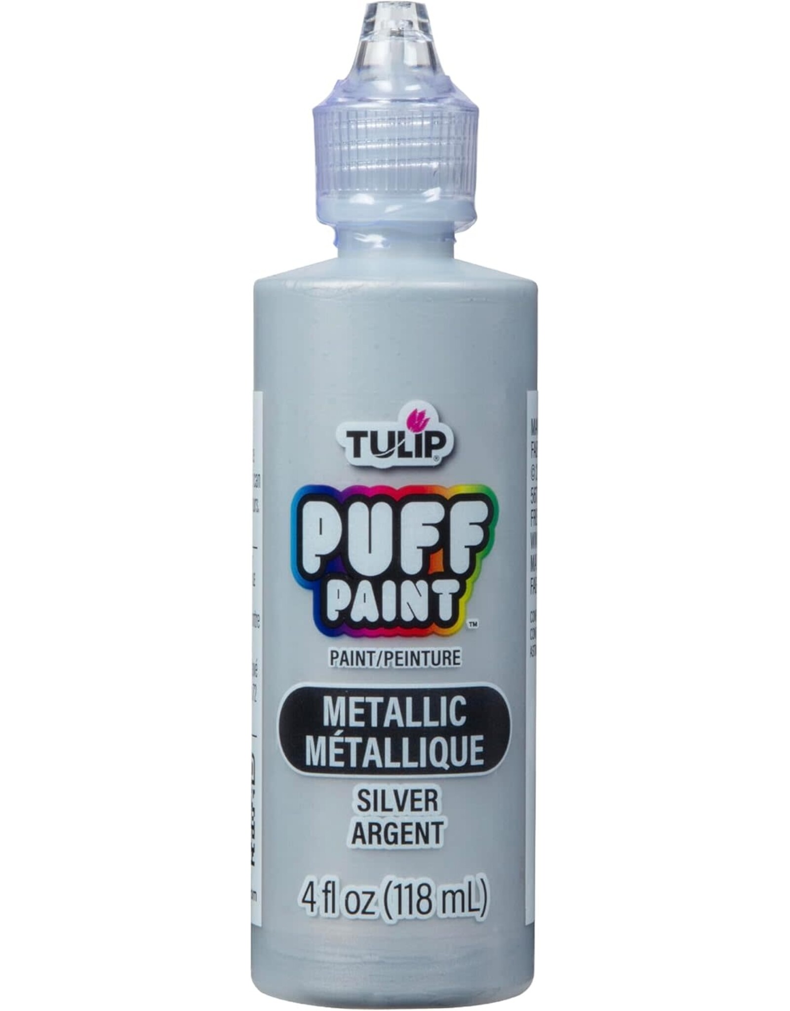 TULIP FABRIC PAINT: METALLIC SILVER 4OZ