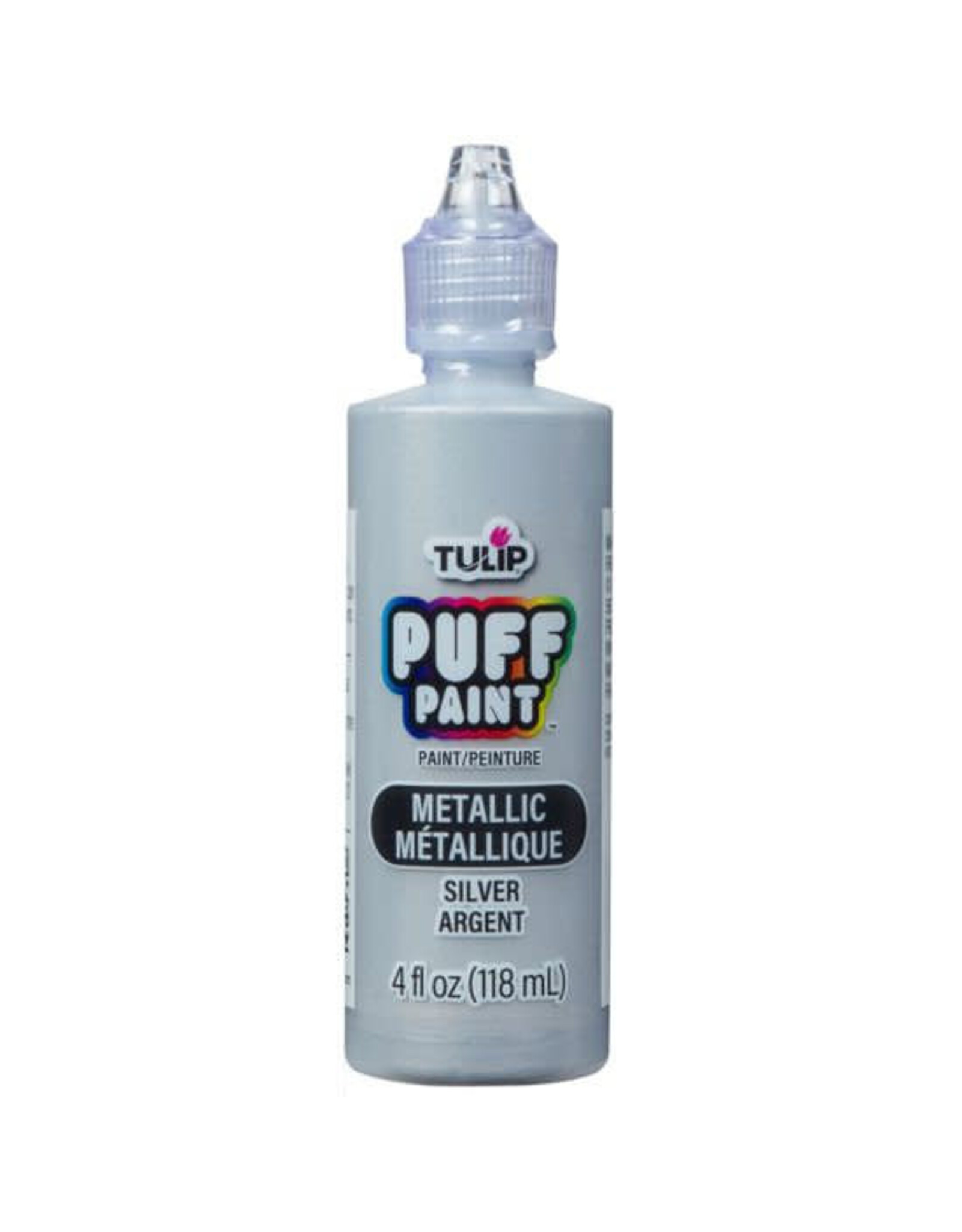 TULIP FABRIC PAINT: METALLIC SILVER 4OZ