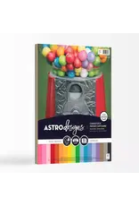 ASTROBRIGHTS CARDSTOCK 65LB 8.5"X11" ASSORTED 18 COLORS - 72 PACK