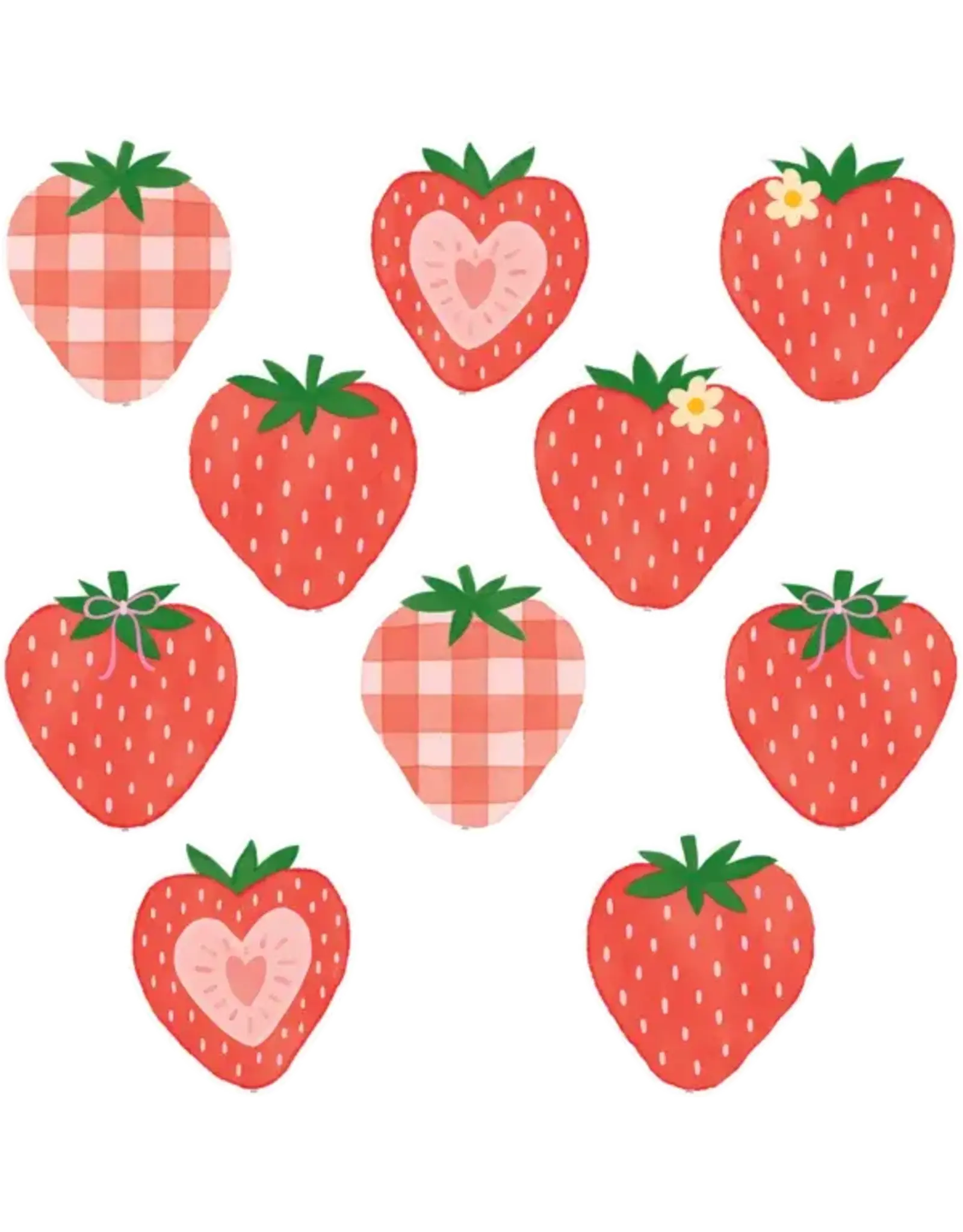 CUT OUT: STRAWBERRY PATCH 30 ACCENTS