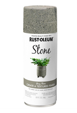 RUST-OLEUM SPRAY PAINT GRAY STONE 12OZ