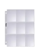 SHEET PROTECTOR - 9-POCKET TOP LOADING 25 PACK
