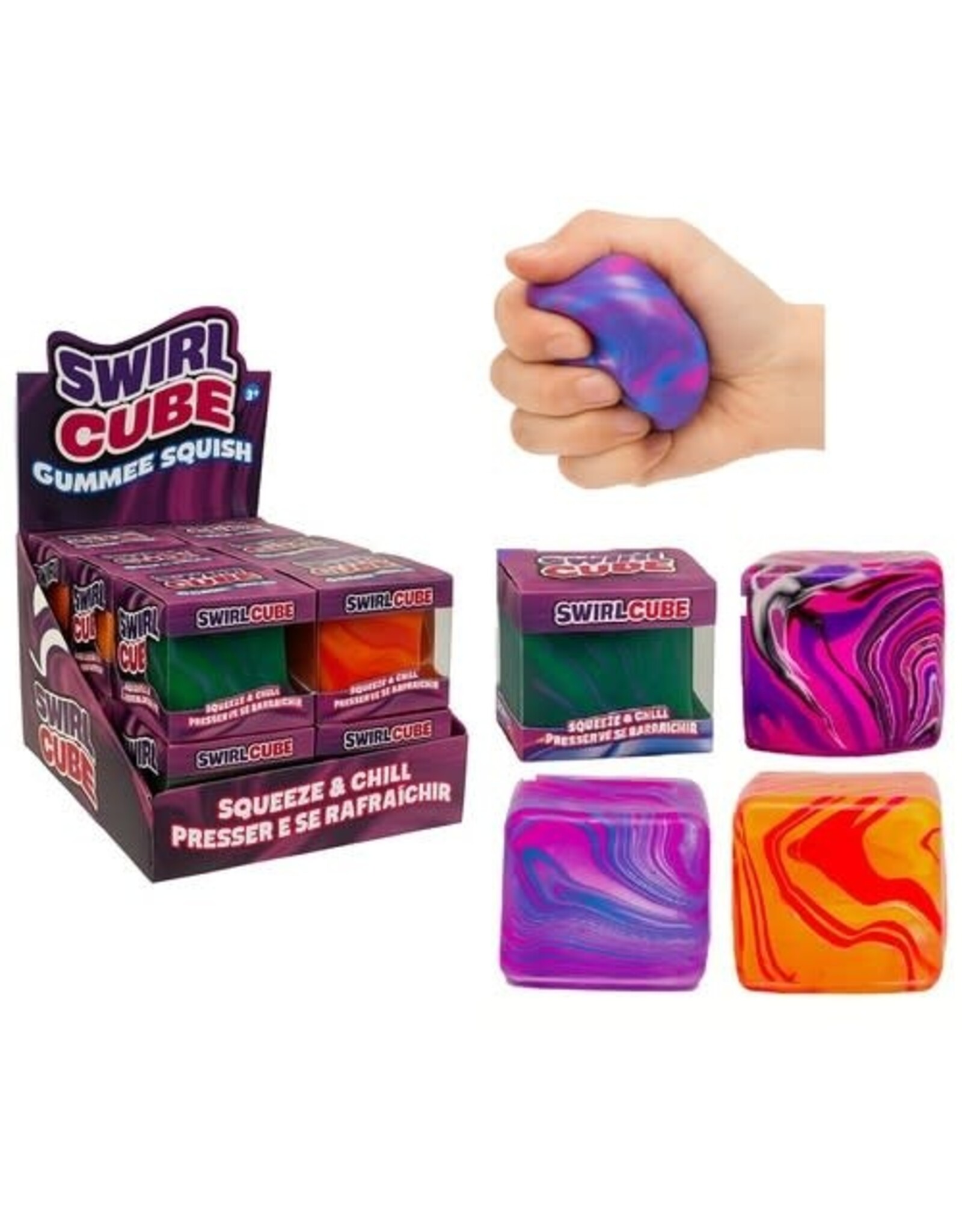 SWIRL SQUISH CUBE