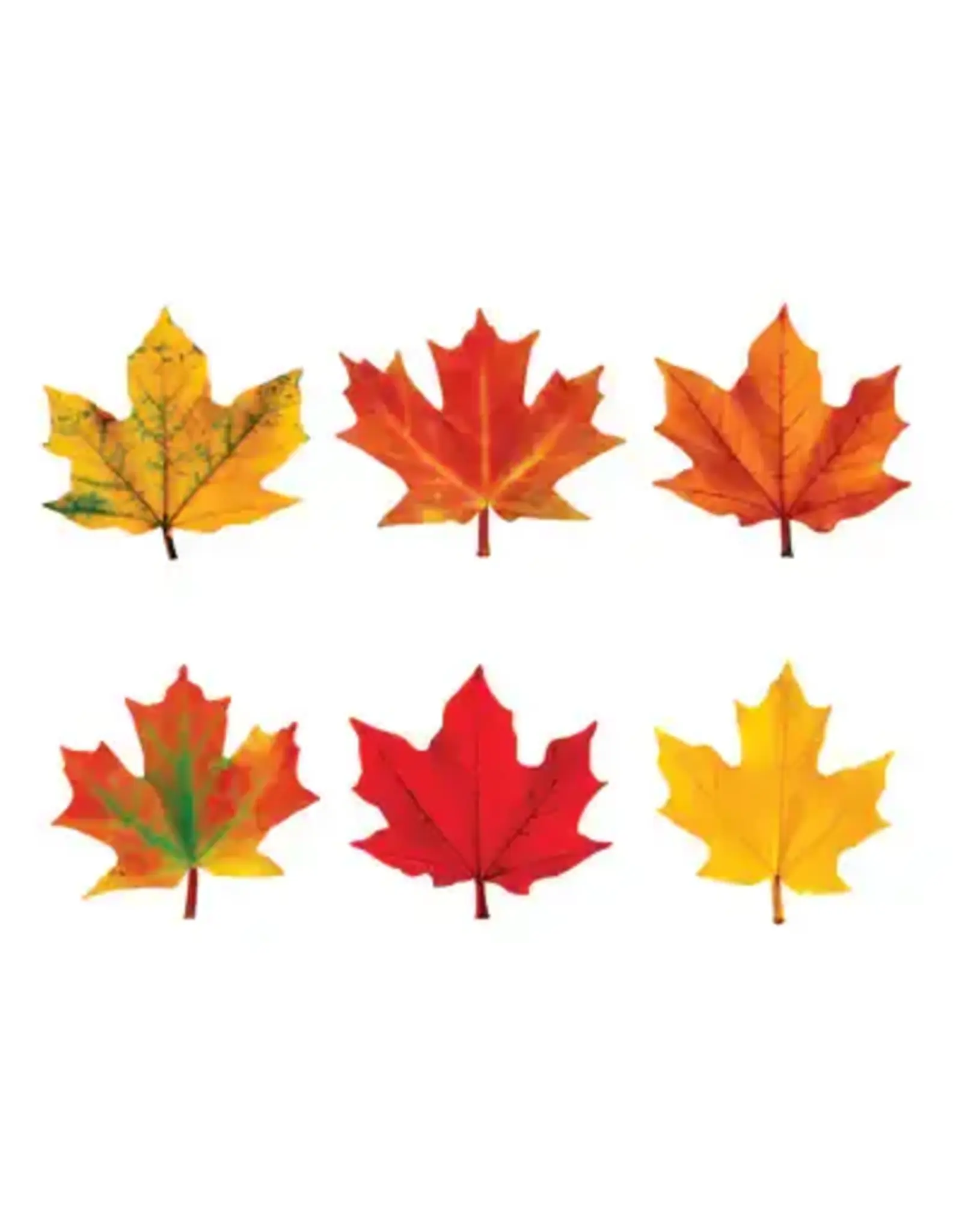 HANDMADE MAPLE LEAF EMBELLISHMENT 15 PC 3"