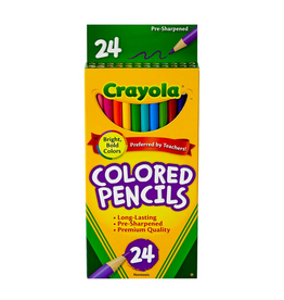 CRAYOLA COLORED PENCILS 24 PACK