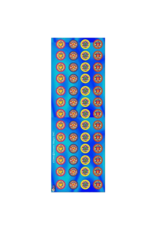 incento magic STICKERS - CIRCLE ANIMATED DREIDEL 6 SHEETS