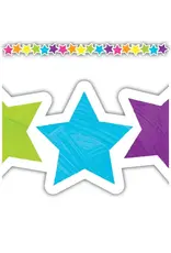 DIE CUT BORDER BRIGHTS FOREVER STARS - 2 3/4"X35'