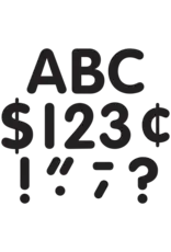 CLASSIC READY LETTERS: 4" BLACK