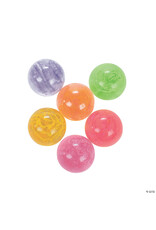 NEON CONFETTI BOUNCING BALLS 35MM 12 PIECES