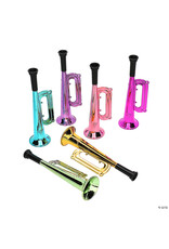 METALLIC PARTY TRUMPET 7"X2"