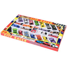DIE CAST RACE CAR SET - 25 PACK