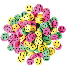 MINI SMILE ERASER - 144 PACK
