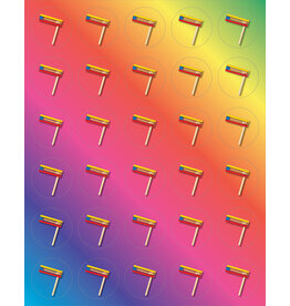 STICKERS: GROGGER 3/4" - 6 SHEETS